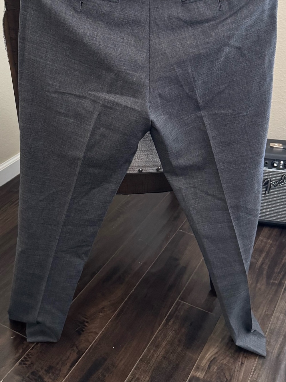 J.Crew Suit 3 Piece Gray Wool Men's 38R Jacket 32x30 Pants Vest M  Formal - Picture 7 of 11